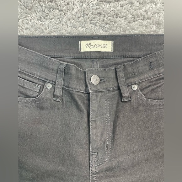 Madewell Jeans Womens 28 Skinny Skinny Black Rinse Denim Pants Versatile - Picture 2 of 6